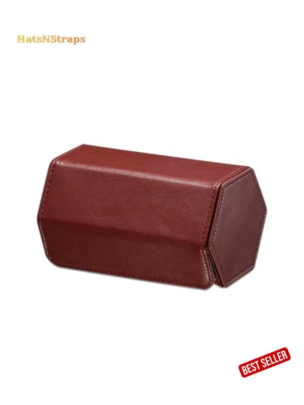 Leather Watch Travel Case Portable Organizer Roll for Men Women